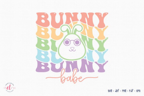 Bunny Babe Retro Easter SVG Review