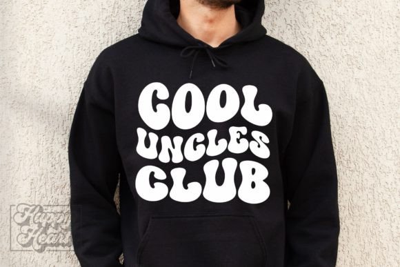 Cool Uncles Club SVG - Retro Best Uncle