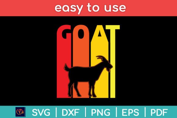 Goat Retro Vintage Svg Design Embroidery Review