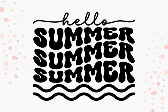 Hello Summer, Retro Summer SVG Review