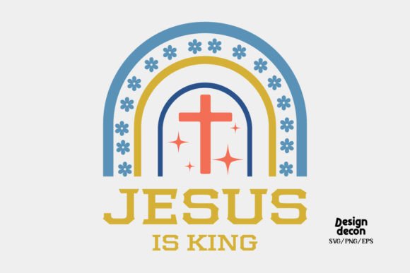 Jesus is King Christian Retro Boho SVG Review