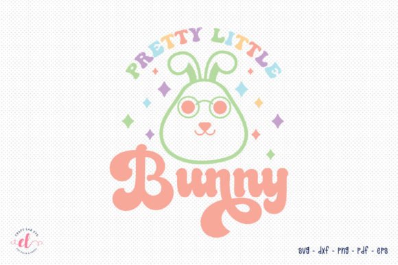 Pretty Little Bunny - Retro Easter SVG Review