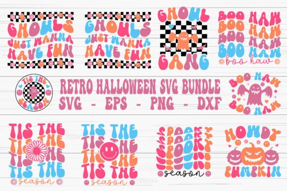 Retro Halloween Svg Bundle Review