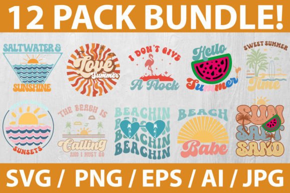 Retro Summer SVG Bundle Review