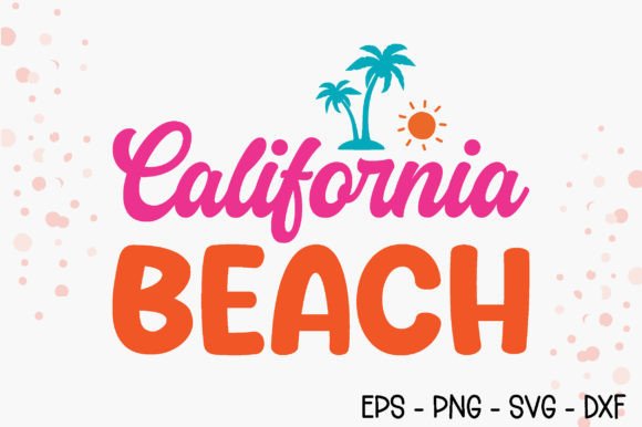 Retro Summer SVG - California Beach Embroidery Review